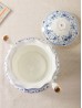 Porcelain Blue Flowers Soup Tureen With Gift Box